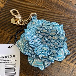 Brahmin Magnolia Tassel Arctic Blue NWT